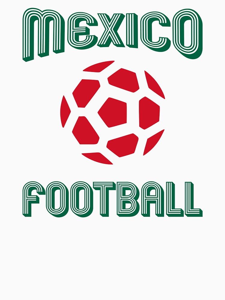 Mexico Proud Vintage Football Fan Design by NiceTeeClub