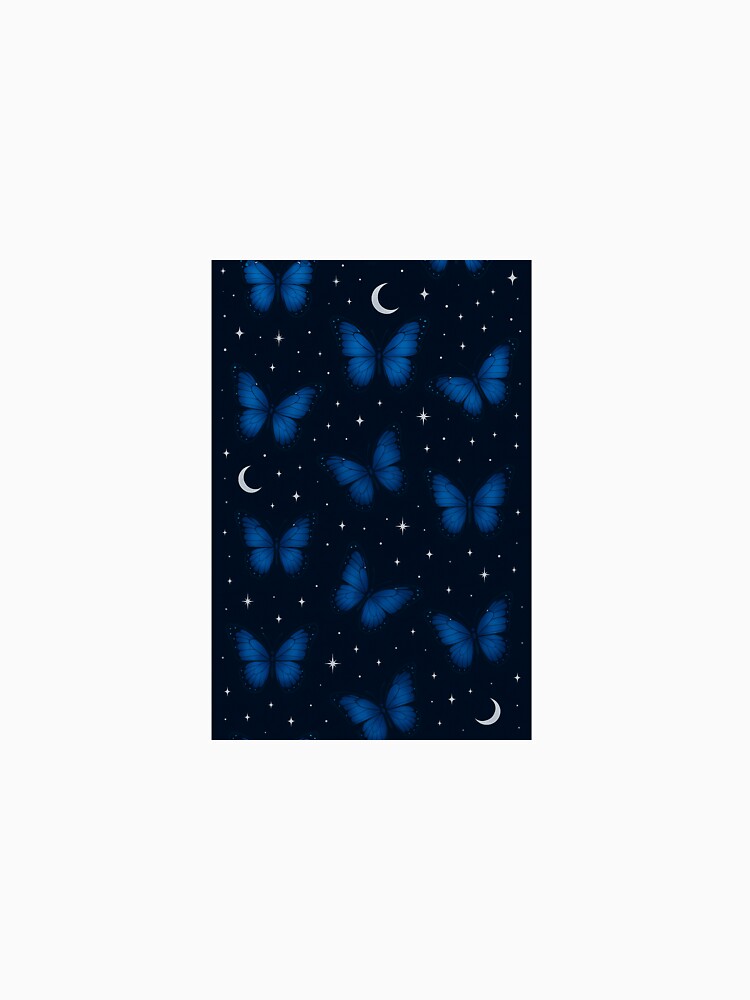Midnight Butterflies & Moons – Seamless Phone Case Pattern by SoftWavesStudio T-Shirts, Hoodie, Sweatshirt (Image 3)