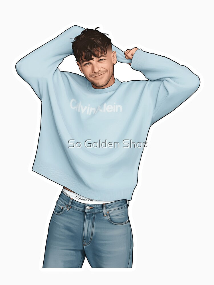 Louis Tomlinson – How Did I Get Here Inspired Art by So Golden Shop T-Shirts, Hoodie, Sweatshirt | BlankRebels.com (Image 3)