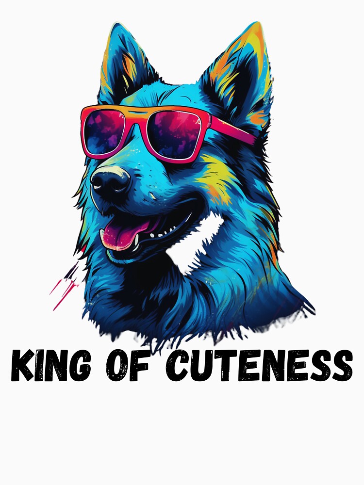 King of cuteness dog wear glasses by Greenroad95 T-Shirts, Hoodie, Sweatshirt | BlankRebels.com (Image 3)
