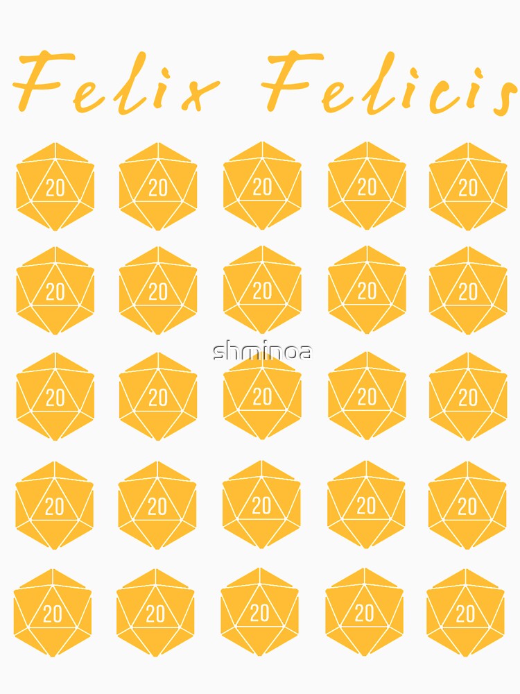 Felix Felicis Natural 20s by shminoa T-Shirts, Hoodie, Sweatshirt | BlankRebels.com (Image 3)