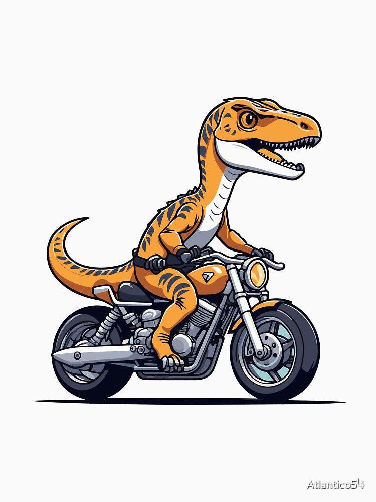 Biker dinosaur by Atlantico54 T-Shirts, Hoodie, Sweatshirt | BlankRebels.com (Image 3)