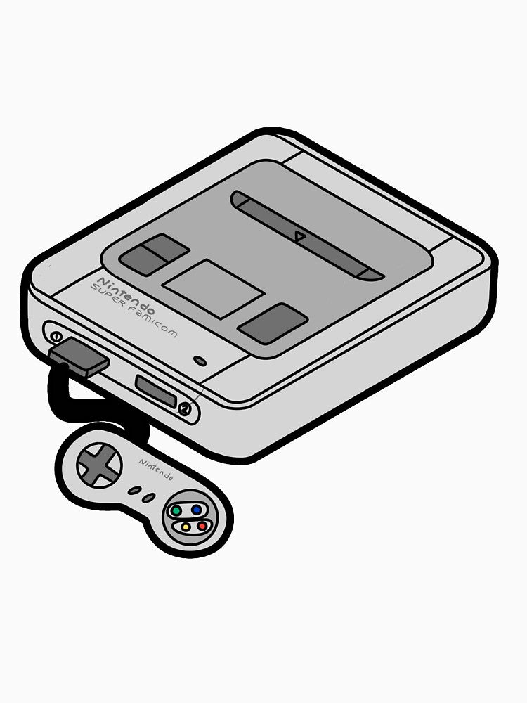 Retro Gaming: Super Famicom by HalflightSTAY T-Shirts, Hoodie, Sweatshirt | BlankRebels.com (Image 3)