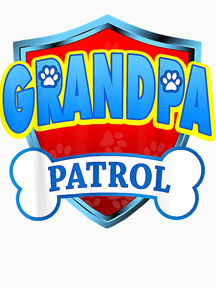 Creative Nimble Enthusiasm Relief Cute Funny Grandpa Patrol - Dog Mom, Dad For Men Womencool Gift by... (Image 3)