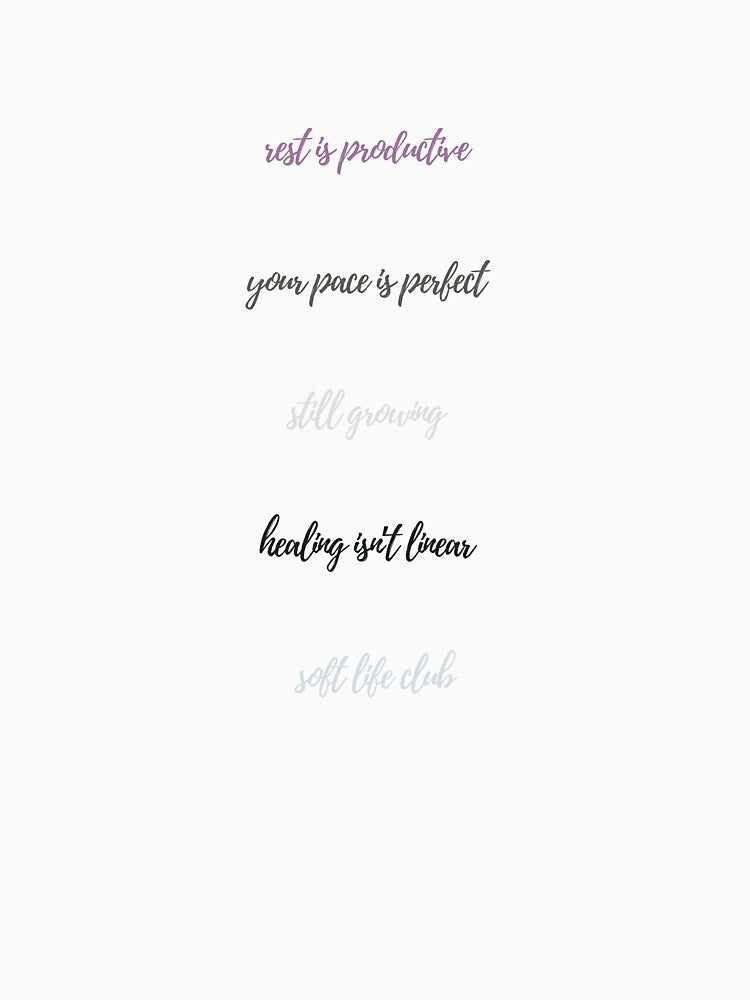 Self-Care Sticker Pack by InfiniteSticker T-Shirts, Hoodie, Sweatshirt | BlankRebels.com (Image 3)