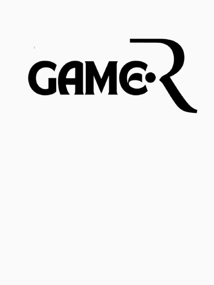“GAMER – Minimalist Gaming Typography T-Shirt” by rsuniquestyle Hoodie, Sweatshirt | BlankRebels.com (Image 3)