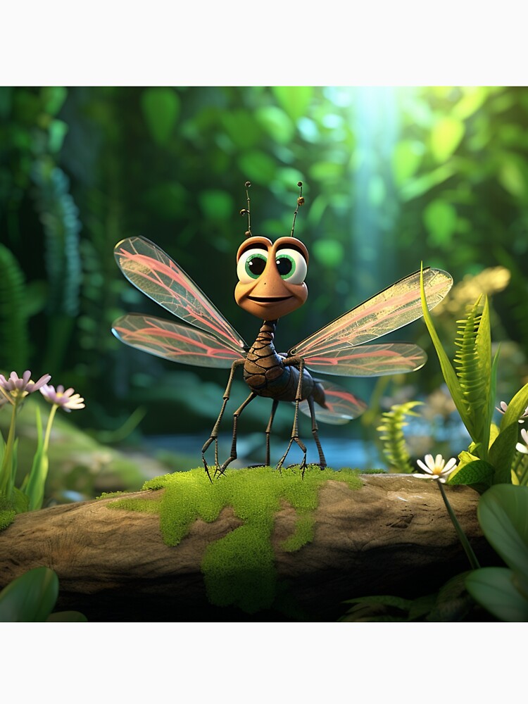 Cartoon Dragonfly 2 by AstroRisq