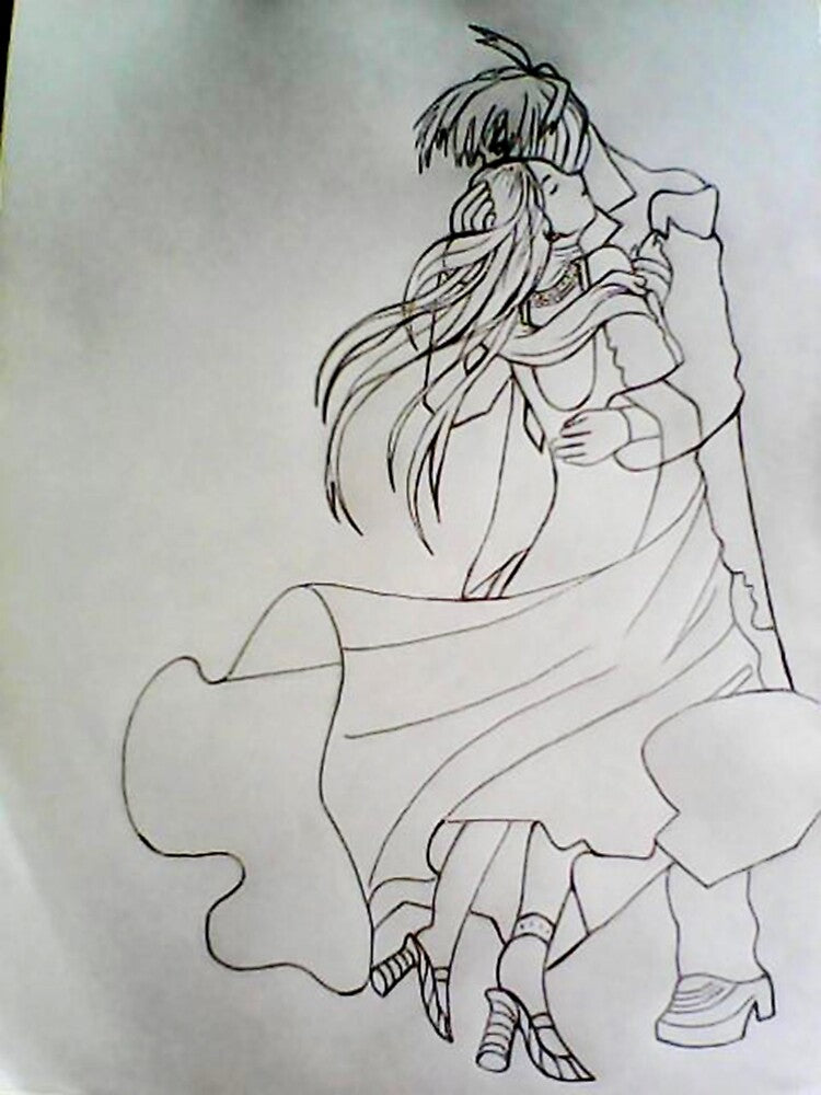 Couple Line Art by LataArtStudio T-Shirts, Hoodie, Sweatshirt | BlankRebels.com (Image 3)