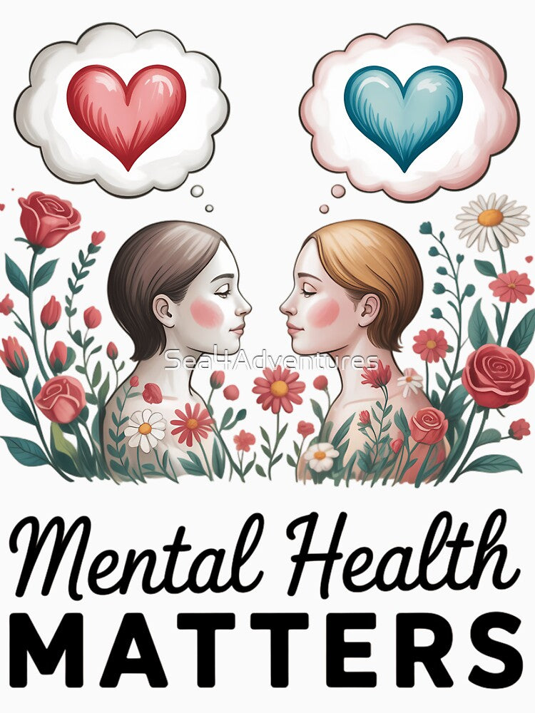 Yellow Mental Health Awareness - Mental Health Matters by Sea4Adventures T-Shirts, Hoodie, Sweatshirt (Image 3)