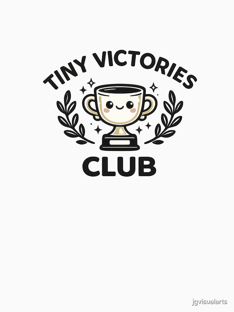 Tiny Victories Club Cute Trophy Kawaii by jgvisualarts T-Shirts, Hoodie, Sweatshirt | BlankRebels.com (Image 3)