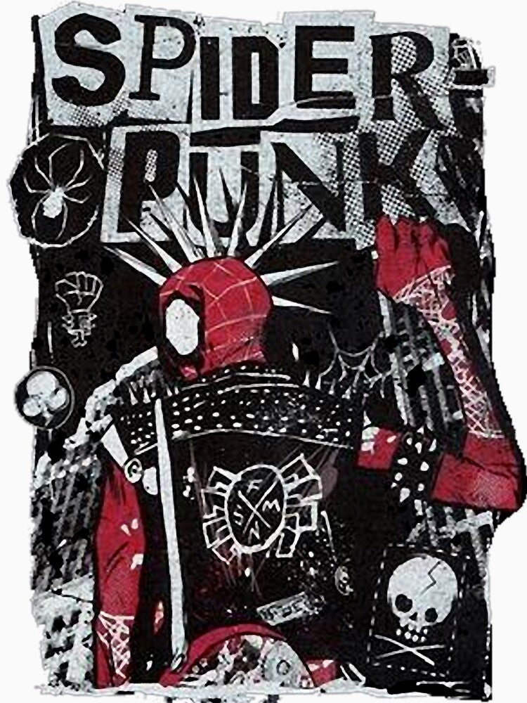 Retro Spider Punk Vintage by roachluka226 T-Shirts, Hoodie, Sweatshirt | BlankRebels.com (Image 3)