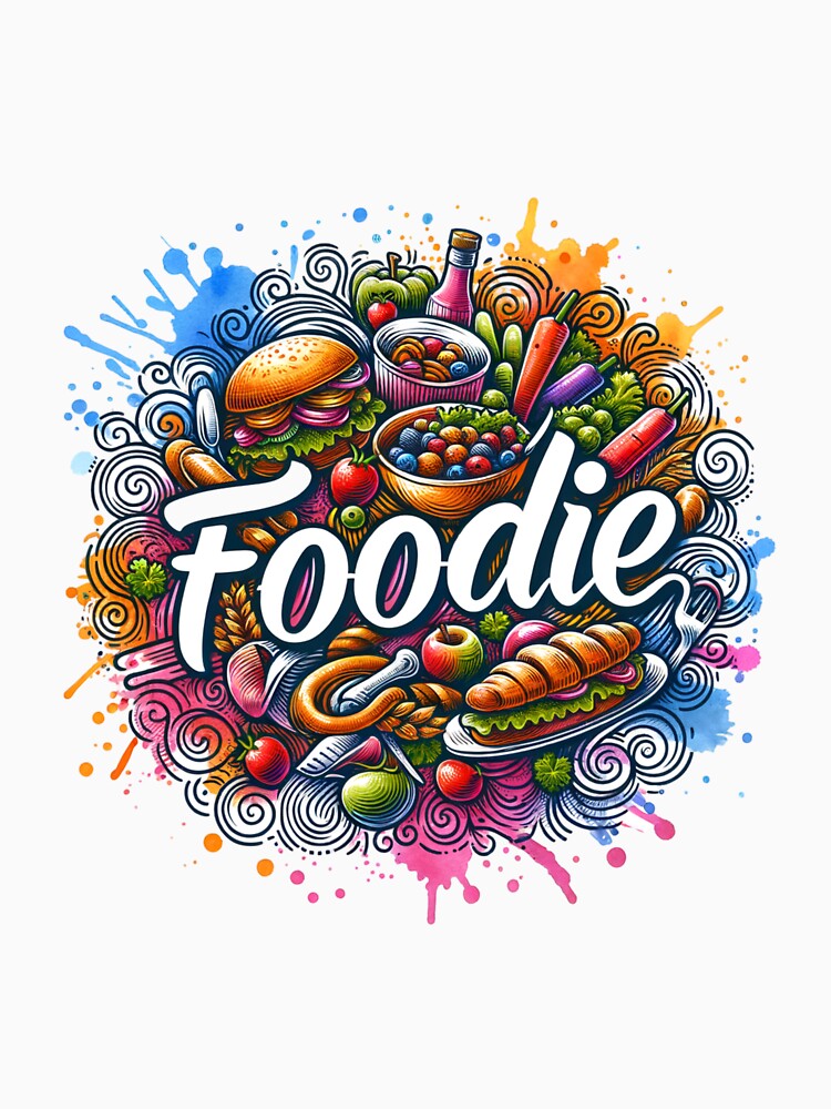 Foodie by PassionforLove T-Shirts, Hoodie, Sweatshirt | BlankRebels.com (Image 3)