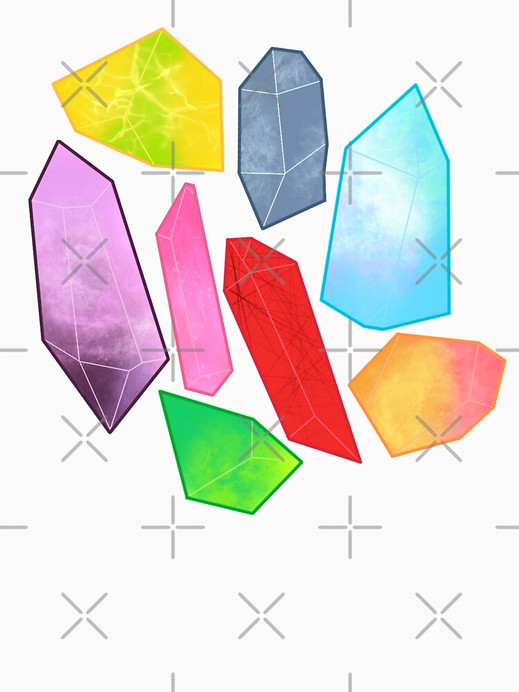 Magic Rainbow Crystals by LyrahLavender T-Shirts, Hoodie, Sweatshirt | BlankRebels.com (Image 3)