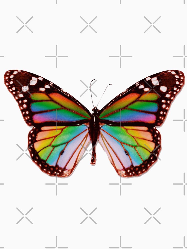 Rainbow butterfly by alessandrakan T-Shirts, Hoodie, Sweatshirt | BlankRebels.com (Image 3)
