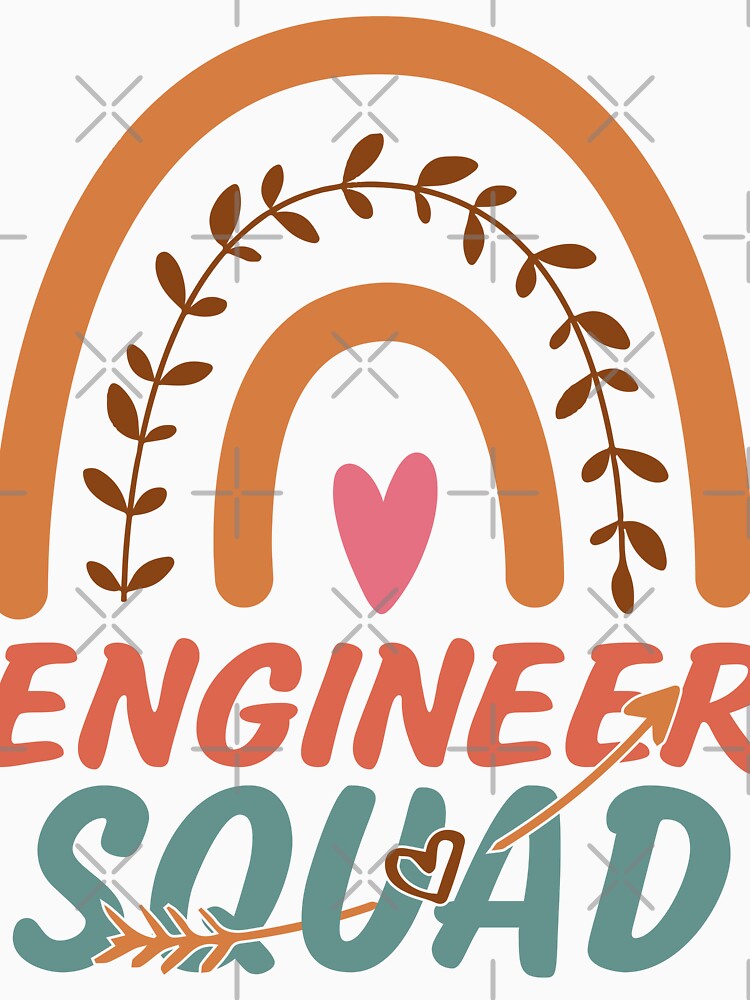 Engineer Squad Rainbow Quote Gift Idea For Men and Womens - Funny Engineer by Mmmm3344 T-Shirts, Hoodie, Sweatshirt (Image 3)