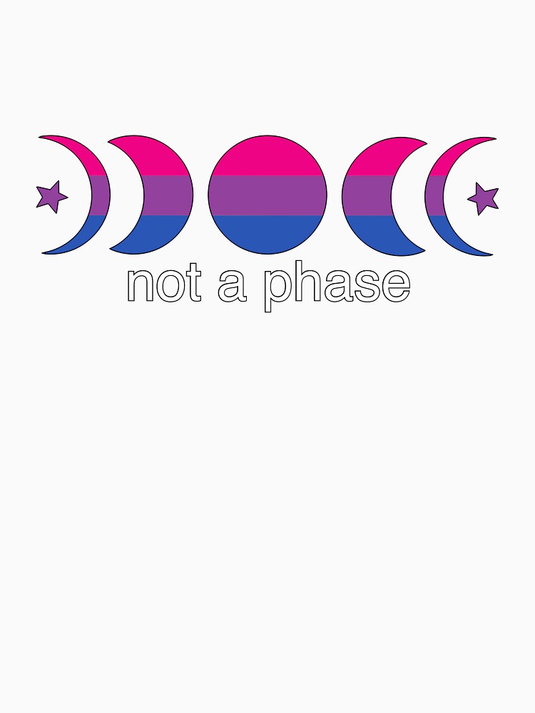 Not a phase (bi) by Doodlesbykat T-Shirts, Hoodie, Sweatshirt | BlankRebels.com (Image 3)