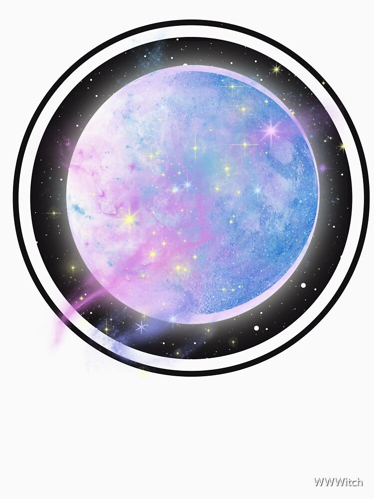 Pastel Full Moon Phase by WildWoodlandWitch T-Shirts, Hoodie, Sweatshirt | BlankRebels.com (Image 3)