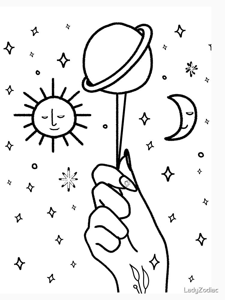 Sun Moon Rising I Am All by LadyZodiac T-Shirts, Hoodie, Sweatshirt | BlankRebels.com (Image 3)