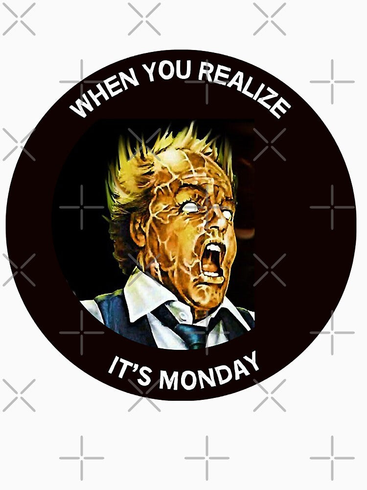 It is monday Scanners Halloween Horror movie scifi film by ScannersTuyenHo T-Shirts, Hoodie, Sweatshirt (Image 3)