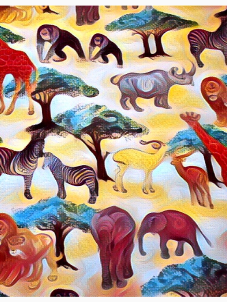 Africa Jungle Pop Art by Profitrip
