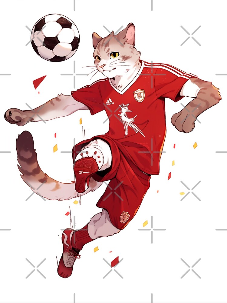 Cat Feline FIFA Superstar (Anime) by BDMeow