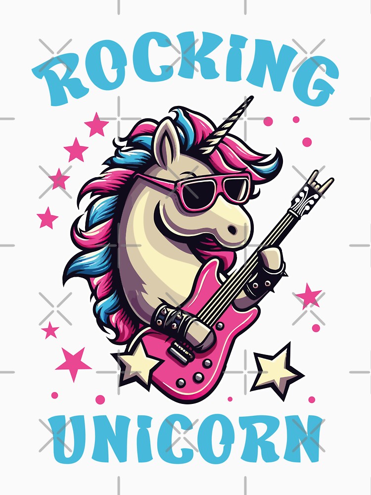 Rocking unicorn by jaiahshop T-Shirts, Hoodie, Sweatshirt | BlankRebels.com (Image 3)