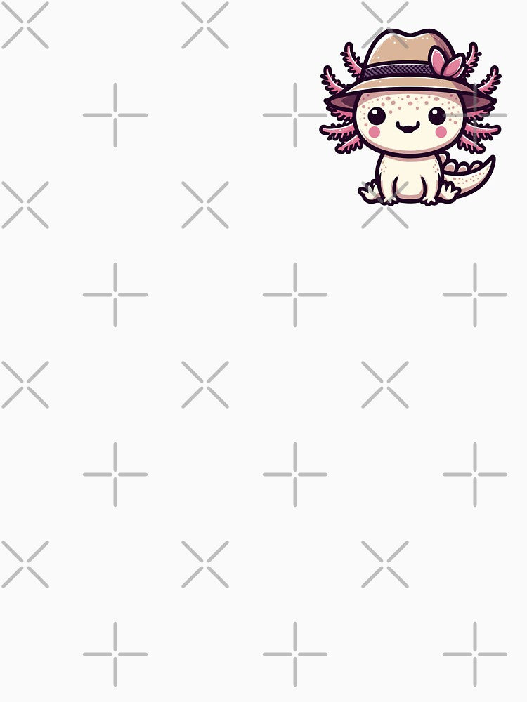 Axolotl with Hat by ArtfulWeave T-Shirts, Hoodie, Sweatshirt | BlankRebels.com (Image 3)