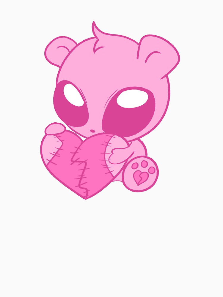 Broken Hearted Bear by gross-girl99 T-Shirts, Hoodie, Sweatshirt | BlankRebels.com (Image 3)