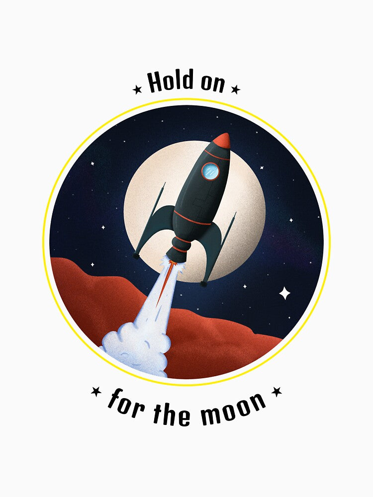 To The Moon by Ruark MacRae T-Shirts, Hoodie, Sweatshirt | BlankRebels.com (Image 3)