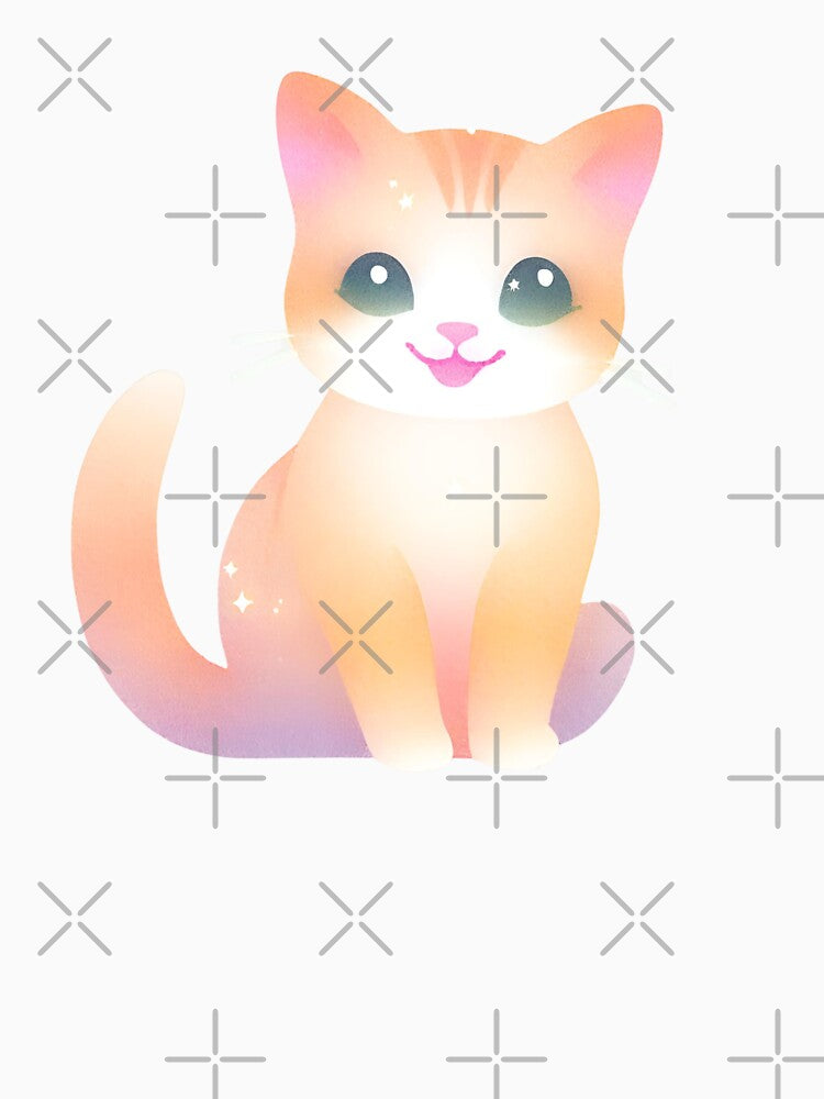 Cute cat | colorful cat | cat lover by PurpleWay T-Shirts, Hoodie, Sweatshirt | BlankRebels.com (Image 3)