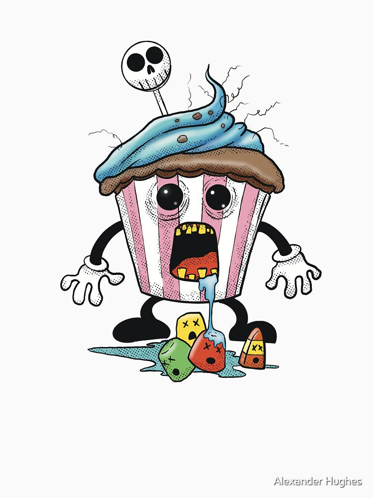 Zombie Cupcake by Alexander Hughes T-Shirts, Hoodie, Sweatshirt | BlankRebels.com (Image 3)