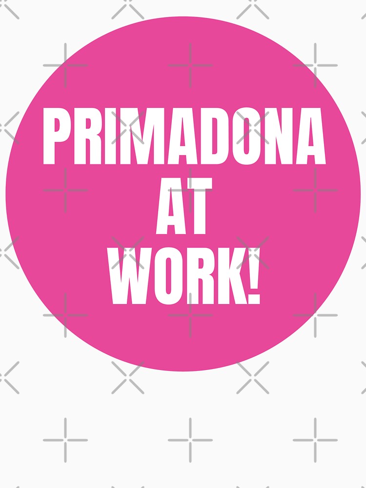 PRIMADONA AT WORK STICKER by PIXEL POP DESIGNS - Beyond the Norm! T-Shirts, Hoodie, Sweatshirt | BlankRebels.com (Image 3)