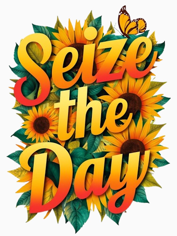 SEIZE THE DAY by likbatonboot T-Shirts, Hoodie, Sweatshirt | BlankRebels.com (Image 3)