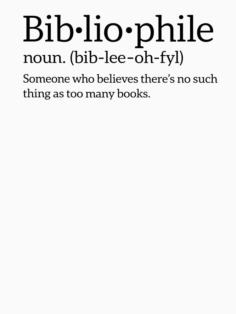 Bibliophile Definition by raccoon2opossum T-Shirts, Hoodie, Sweatshirt | BlankRebels.com (Image 3)
