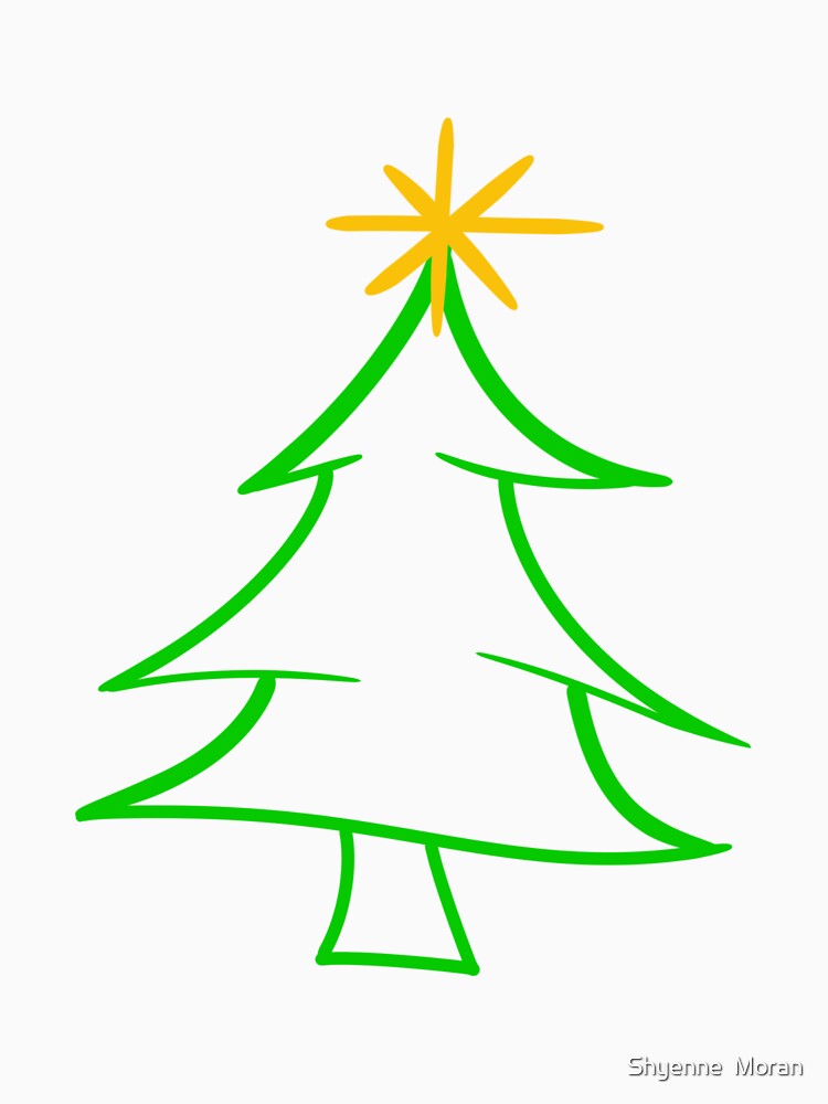 Christmas tree doodle by Shyenne  Moran T-Shirts, Hoodie, Sweatshirt | BlankRebels.com (Image 3)