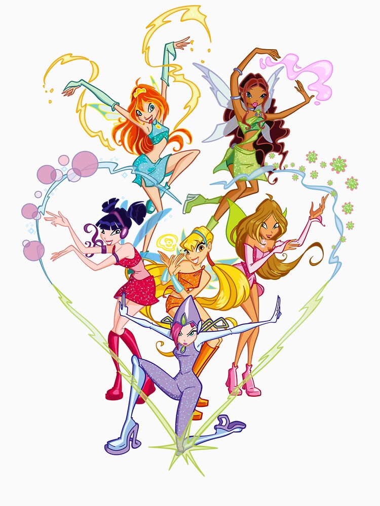 Winx Club by Marco Bottiglieri T-Shirts, Hoodie, Sweatshirt | BlankRebels.com (Image 3)