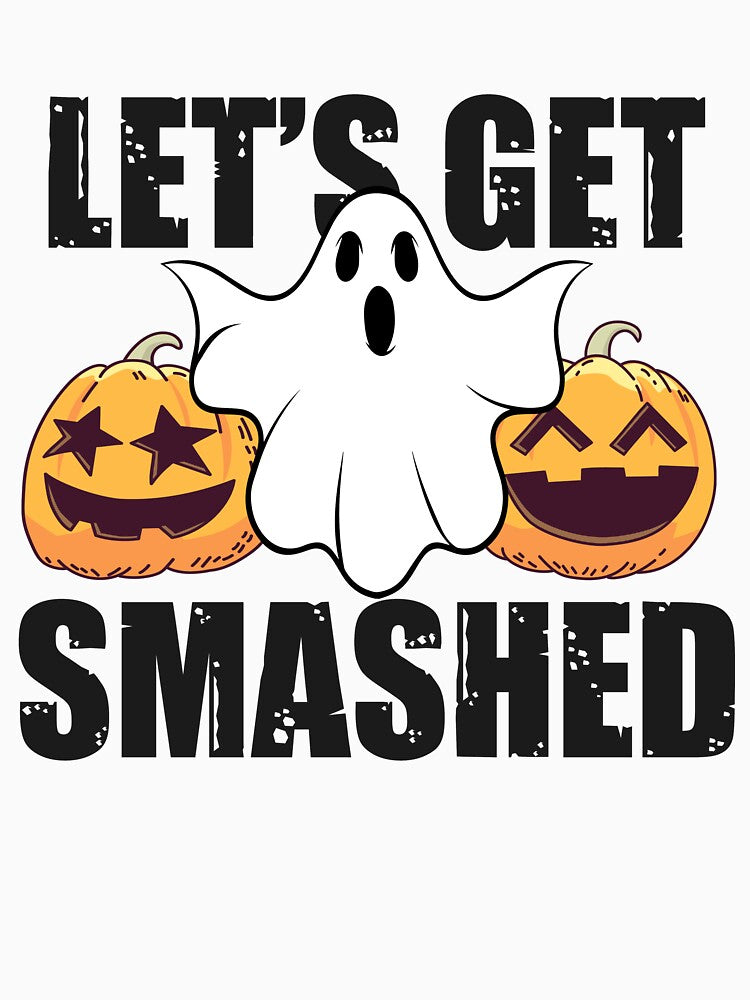 Let's Get Smashed Funny Pumpkin Boo Halloween by Bemumd-art T-Shirts, Hoodie, Sweatshirt | BlankRebels.com (Image 3)