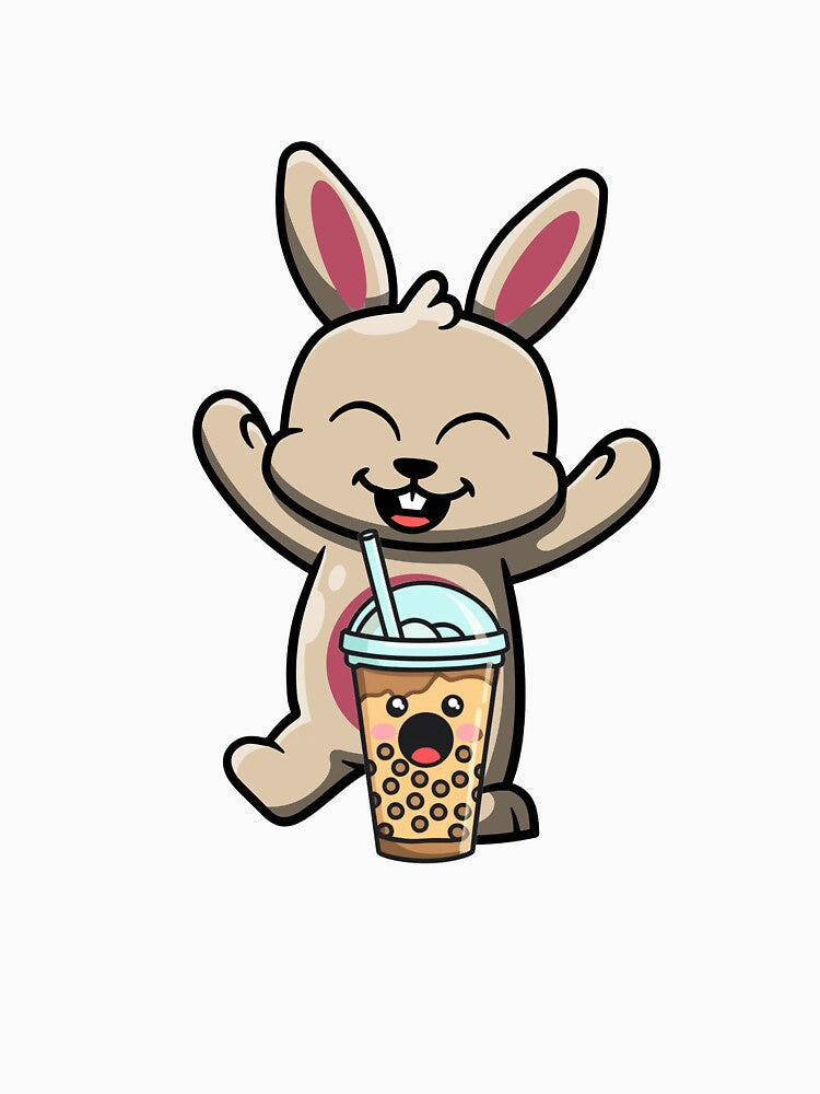Bunny Bubble Tea by NaMieSz T-Shirts, Hoodie, Sweatshirt | BlankRebels.com (Image 3)
