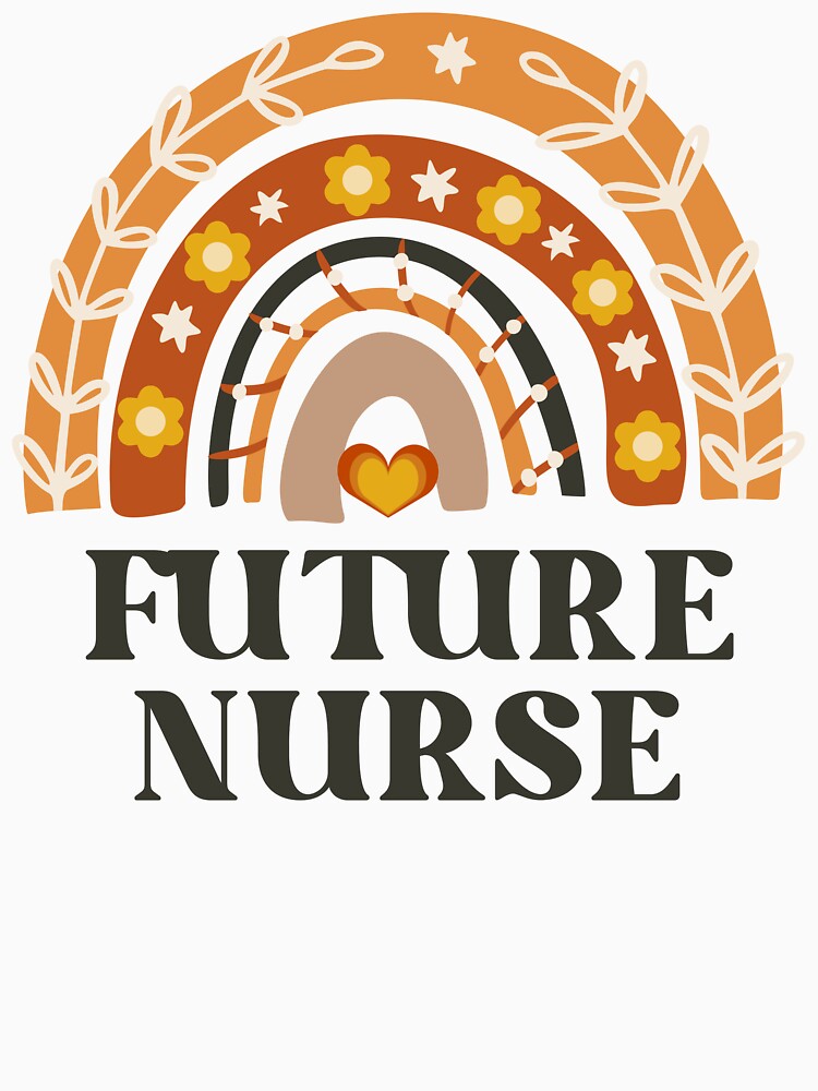 Future Nurse Vintage Rainbow by AsinusAS T-Shirts, Hoodie, Sweatshirt | BlankRebels.com (Image 3)