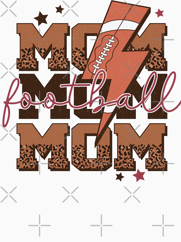 Mom Mom Mom Football (Mother's Day) by Hope London