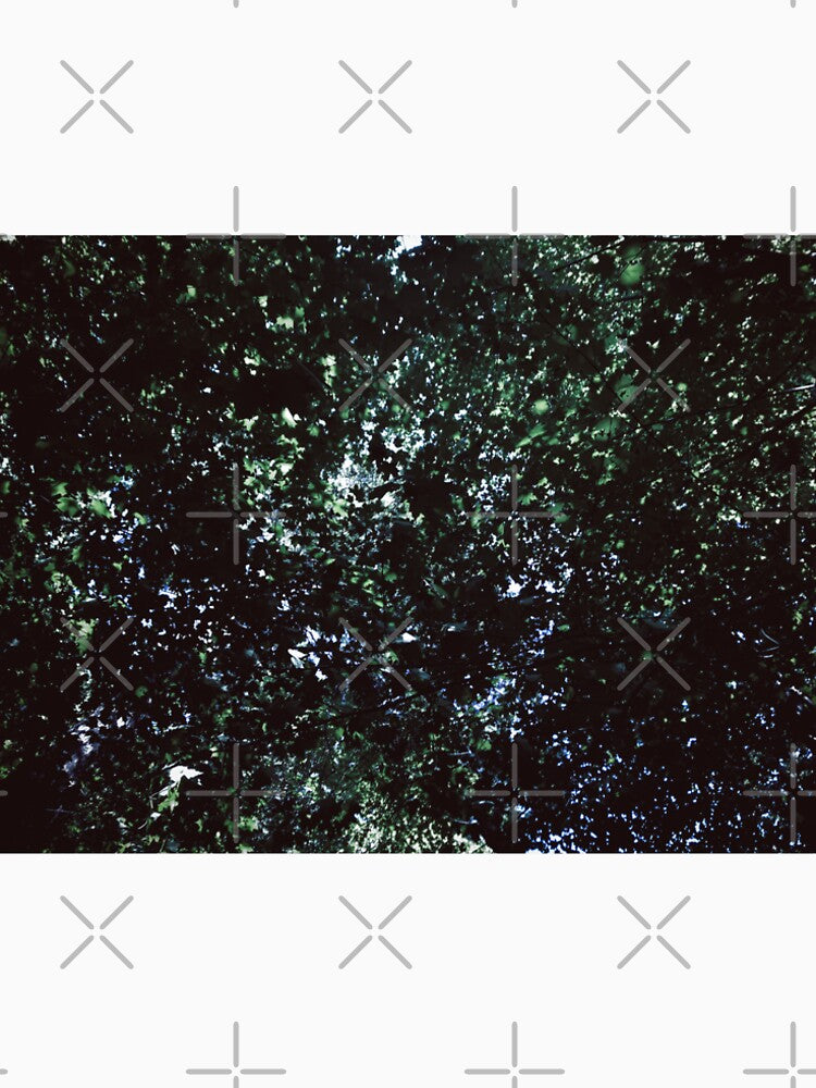 grunge forest blue dazecore aesthetic vintage up to the sky darkmode vampire photography by sielexis T-Shirts,... (Image 2)