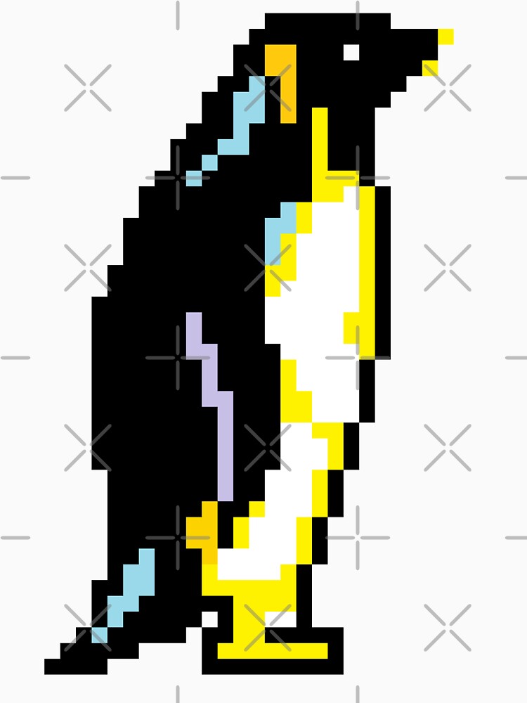 Penguin Pixel Art T-Shirts, Hoodie, Sweatshirt