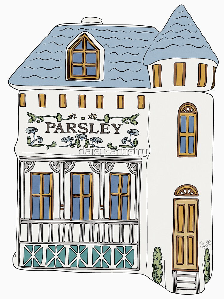 Spice Village: Parsley House by Marguerite Artistry T-Shirts, Hoodie, Sweatshirt | BlankRebels.com (Image 3)