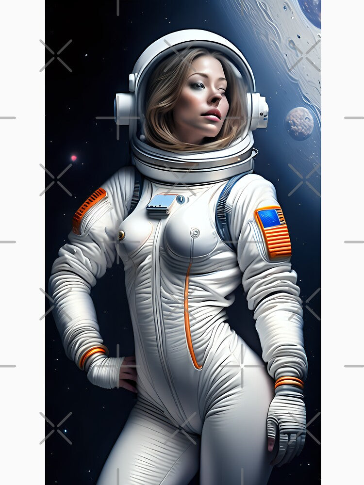 Women in Space Suit by thechasbowie T-Shirts, Hoodie, Sweatshirt | BlankRebels.com (Image 3)