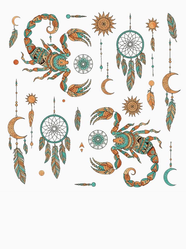 Boho scorpions by Roxburylane