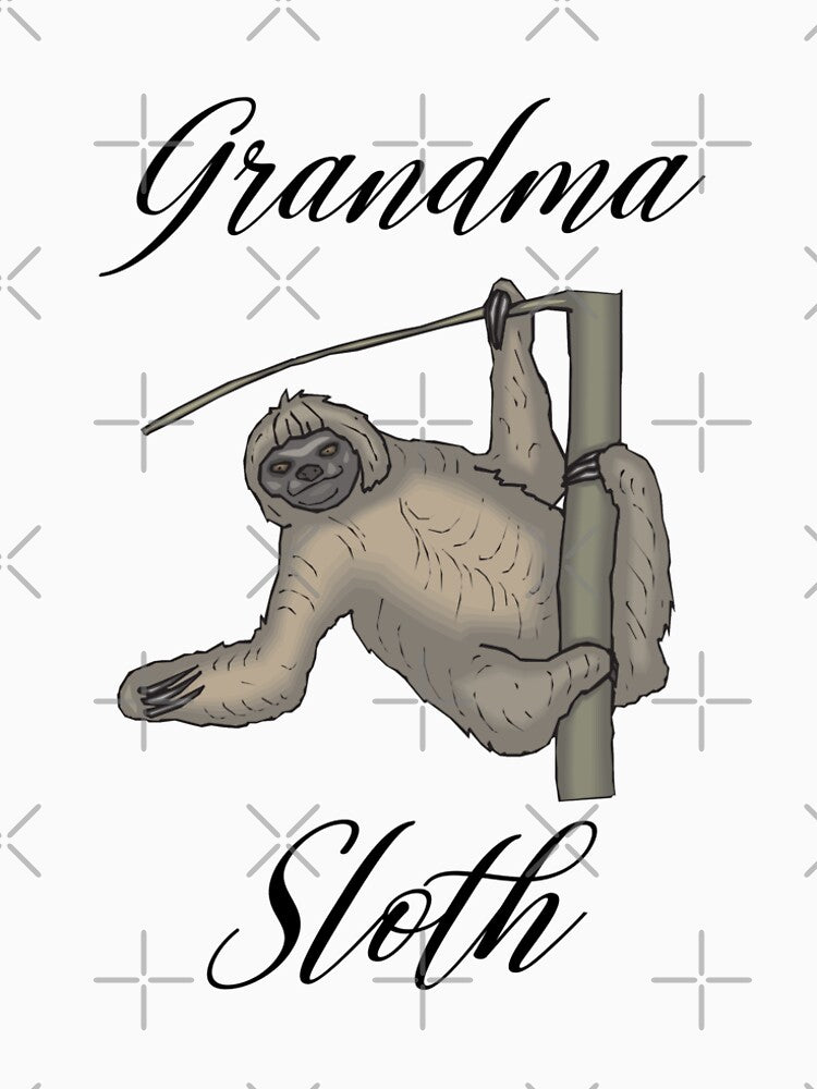 Grandma Sloth  Cute Gift Mother's Day by Trendy Shirt