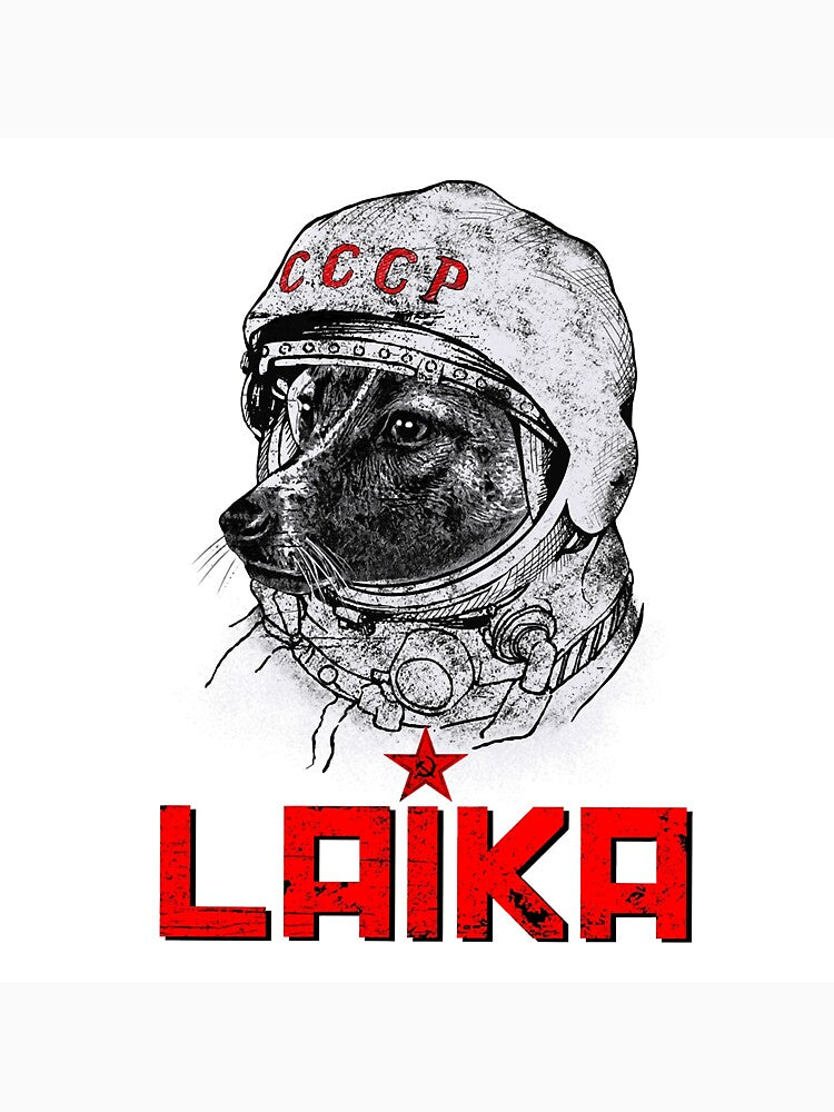 Laika - An Astronaut by skeierleber4327 T-Shirts, Hoodie, Sweatshirt | BlankRebels.com (Image 3)
