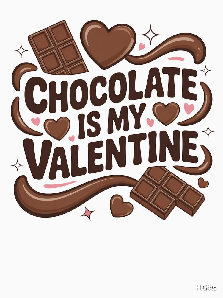 Valentine’s Day Chocolate Lover Cute by HiGifts T-Shirts, Hoodie, Sweatshirt | BlankRebels.com (Image 3)