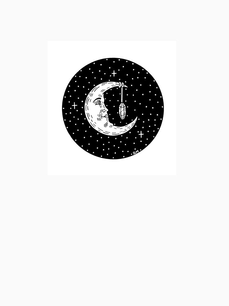 Moon Went Crystal Fishing by Shelly McClain T-Shirts, Hoodie, Sweatshirt | BlankRebels.com (Image 3)