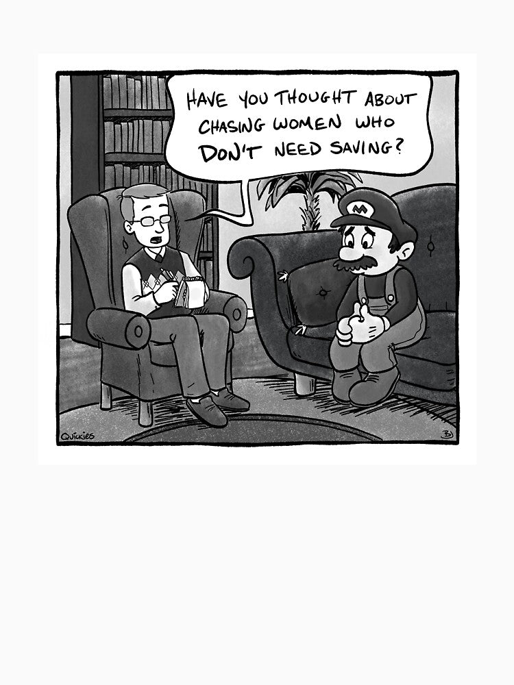 It's-a Therapy! by QuickiesComic T-Shirts, Hoodie, Sweatshirt | BlankRebels.com (Image 3)